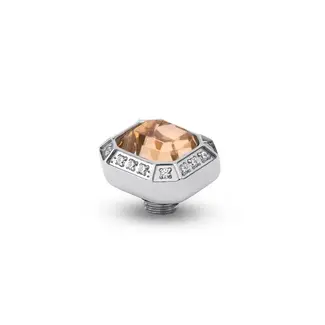 Melano Melano Vivid Emerald CZ Steentje Zilver