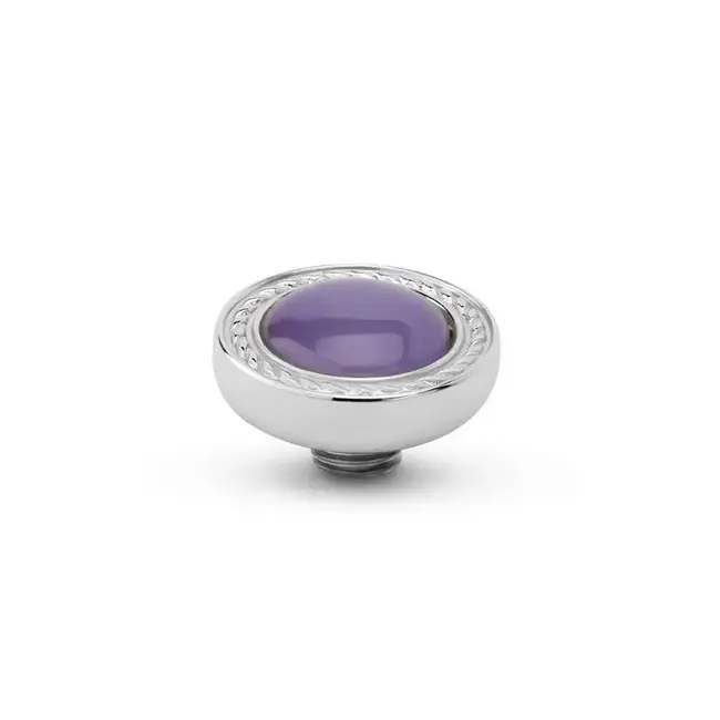 Melano Melano Vivid Luxury Gem Steentje Zilver