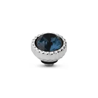 Melano Melano Twisted Bali Petite Steentje Zilver