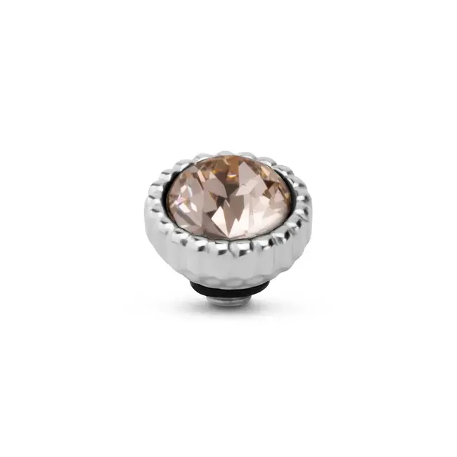 Melano Melano Twisted Bali Petite Steentje Zilver