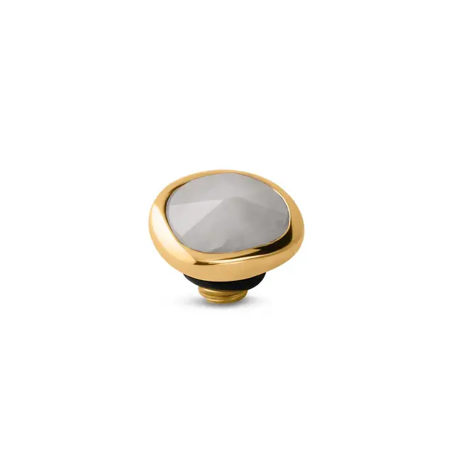 Melano Melano Twisted Gemstone Cloud Steentje Goud