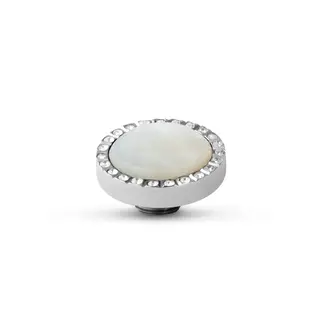 Melano Melano Vivid Sunny CZ Steentje Zilver