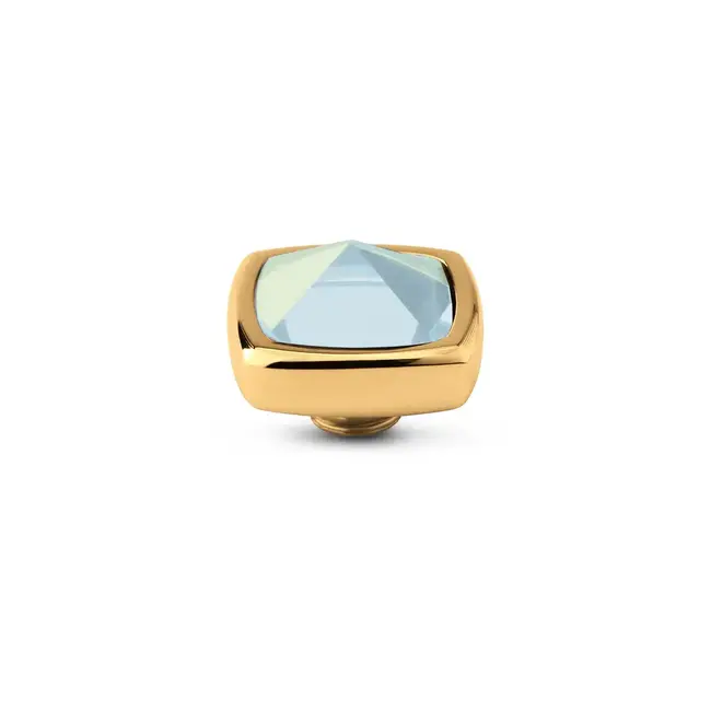 Melano Melano Vivid Boxy CZ Steentje Goud