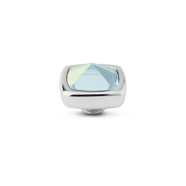 Melano Melano Vivid Boxy CZ Steentje Zilver