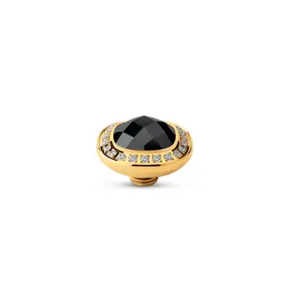 Melano Melano Vivid Border CZ Steentje Goud
