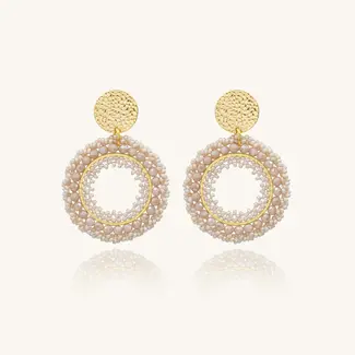 Santibé Santibé Atacama Oorbellen zand