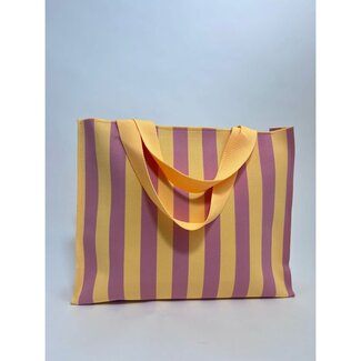 Shopper Claire Bag - geel/roze