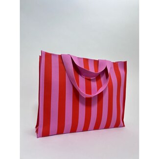 Shopper Claire Bag - rood/roze