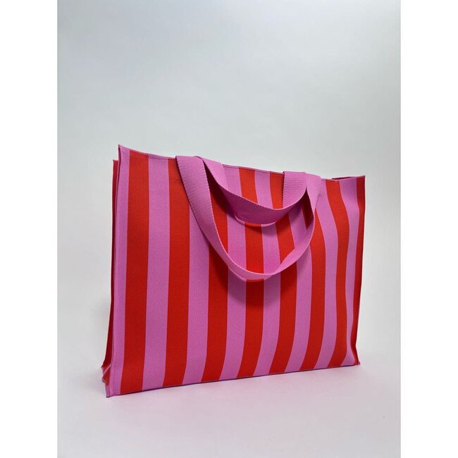 Shopper Claire Bag - rood/roze