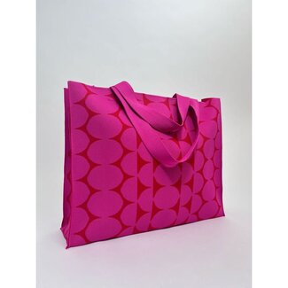 Shopper Claire Bag - rood/roze bollen