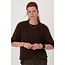 Zusss Zusss brede kralen armband - chocoladebruin