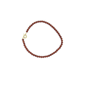 Zusss Zusss kralen ketting -  caramel
