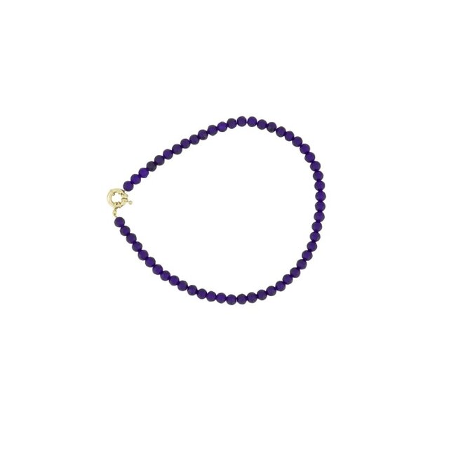 Zusss Zusss kralen ketting -  night blue