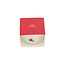 Zusss Zusss geurkaars in wikkel happy you and me wit/rood