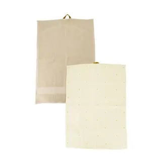 Zusss Zusss keukenset hartjes wit/zand