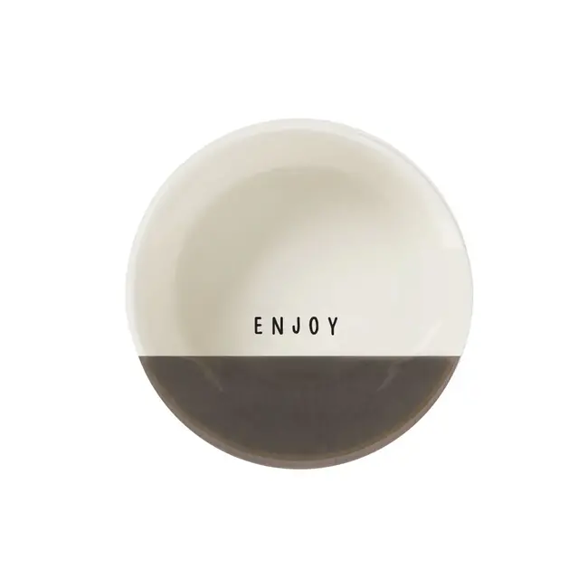 Zusss Zusss dipschaaltje enjoy wit/bruin