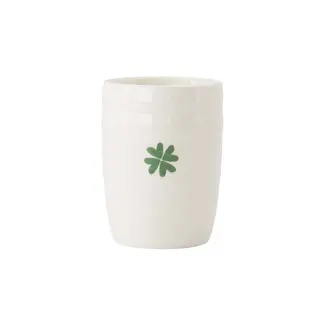 Zusss Zusss koffiemok klavertje wit/groen