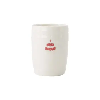 Zusss Zusss koffiemok taart wit/roze
