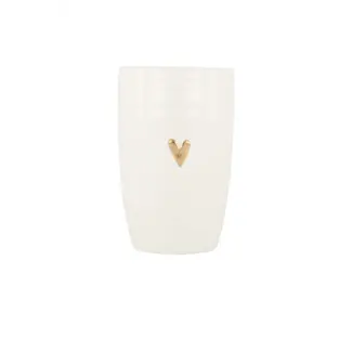 Zusss Zusss mok L hartje wit/rood