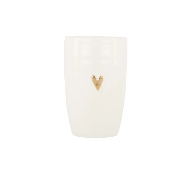 Zusss Zusss mok L hartje wit/rood