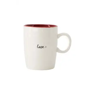 Zusss Zusss theemok love wit/rood/zwart
