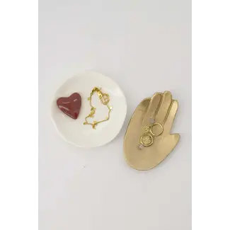 Zusss Zusss schaaltje metaal hand goud