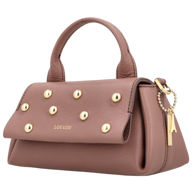 LouLou Essentiels Loulou Essentiels MAE STUDS Mocha mousse Gold