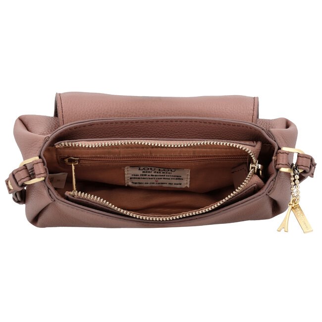 LouLou Essentiels Loulou Essentiels MAE STUDS Mocha mousse Gold