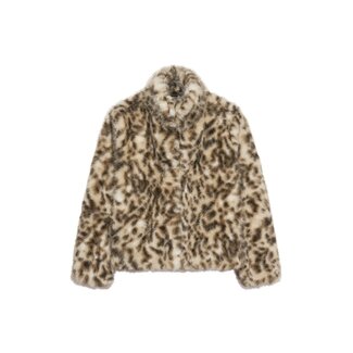 Catwalk Junkie Leopard fur jacket