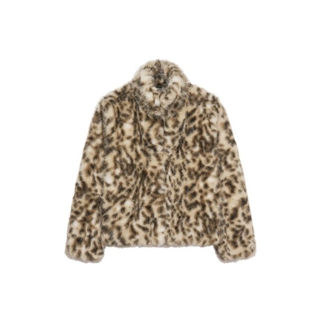 Catwalk Junkie Leopard fur jacket