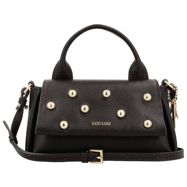 LouLou Essentiels Loulou Essentiels MAE STUDS Chocolade torte Gold