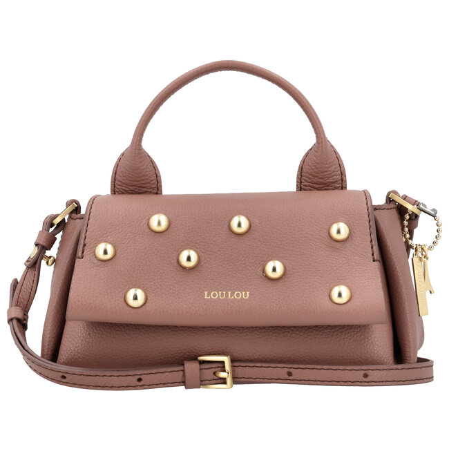 LouLou Essentiels Loulou Essentiels MAE STUDS Mocha mousse Gold