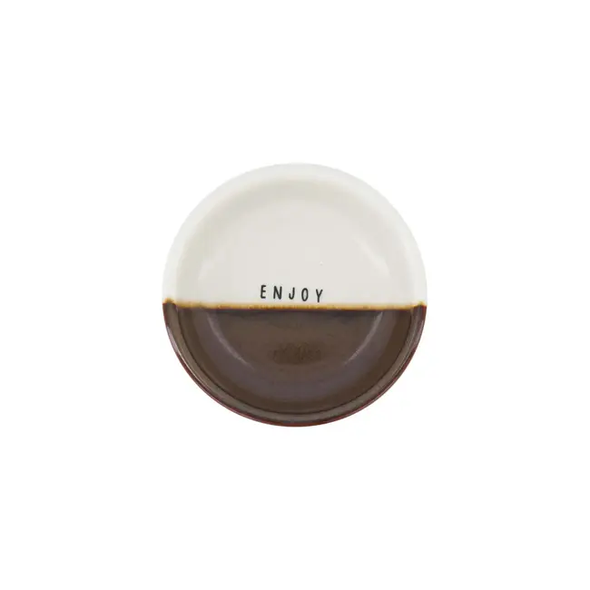 Zusss Zusss dipschaaltje enjoy wit/bruin