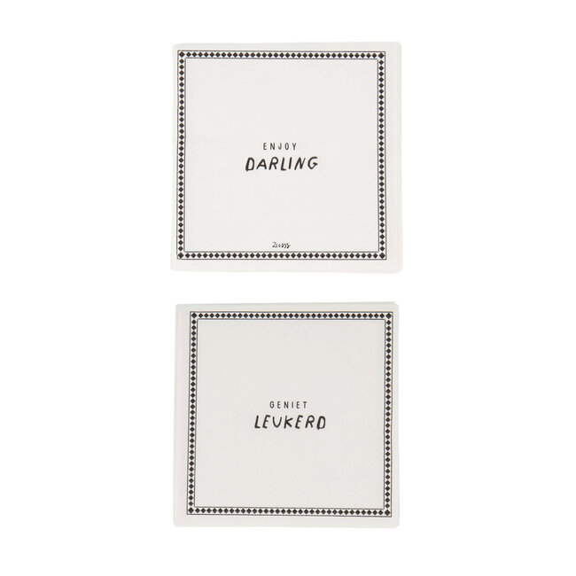 Zusss Zusss servetten Darling vierkant