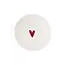 Zusss Zusss schaaltje hartje wit/rood