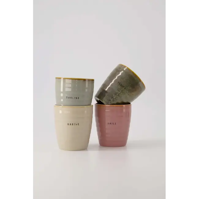 Zusss Zusss koffiemok darling grijsblauw