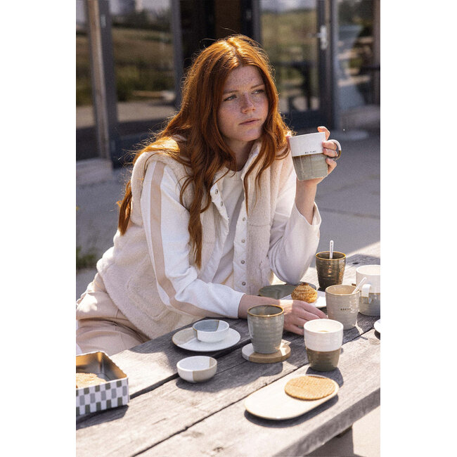 Zusss Zusss koffiemok darling grijsblauw