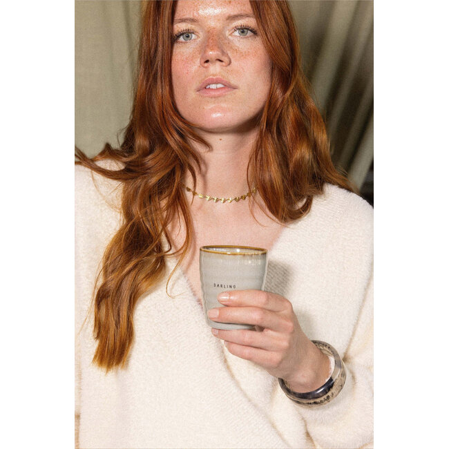 Zusss Zusss koffiemok darling grijsblauw