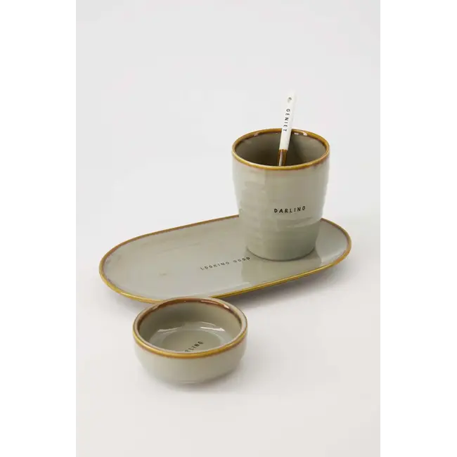 Zusss Zusss dipschaaltje darling grijsblauw