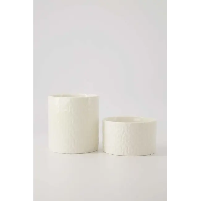 Zusss Zusss Geurkaars keramiek met deksel hartje M wit/goud