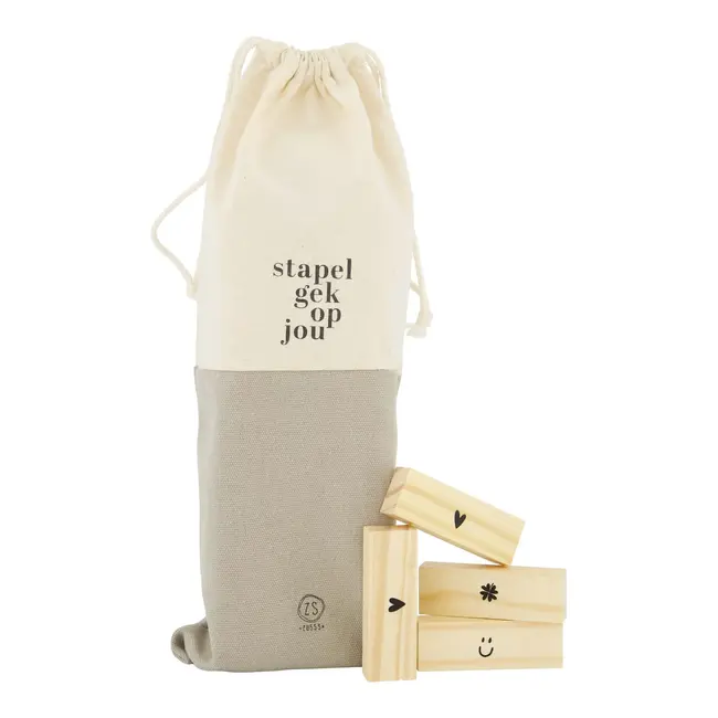 Zusss Zusss spelletje hout stapelgek op jou naturel