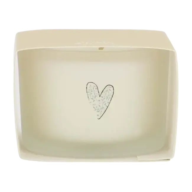 Zusss Zusss Geurkaars in wikkel sterkte zand/wit