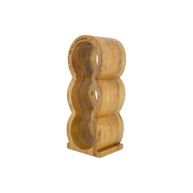 Zusss Zusss wijnrek hout naturel