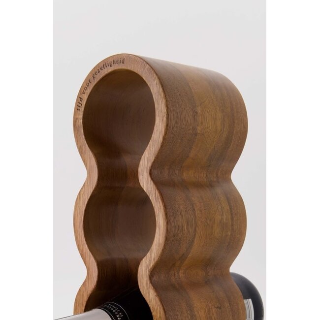 Zusss Zusss wijnrek hout naturel