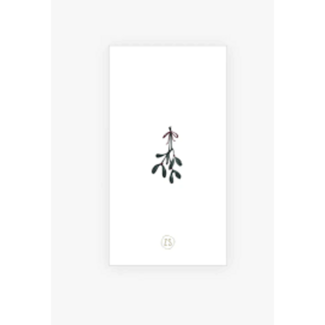 Zusss Zusss servetten kerst mistletoe