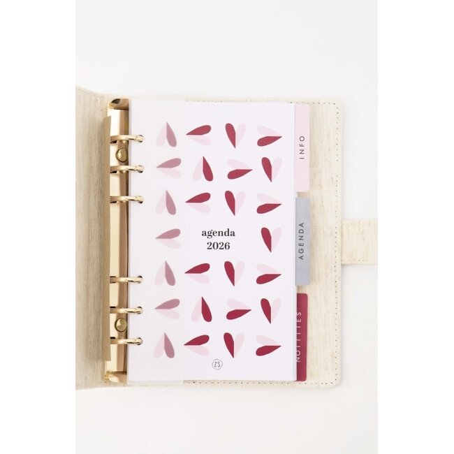 Zusss Agenda 2026 alles op z’n tijd linnen