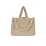 Zusss Zusss shopper van faux fur beige