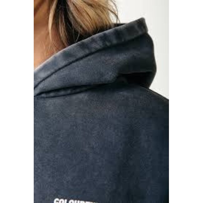 Colourful Rebel concert acid wash clean hoodie