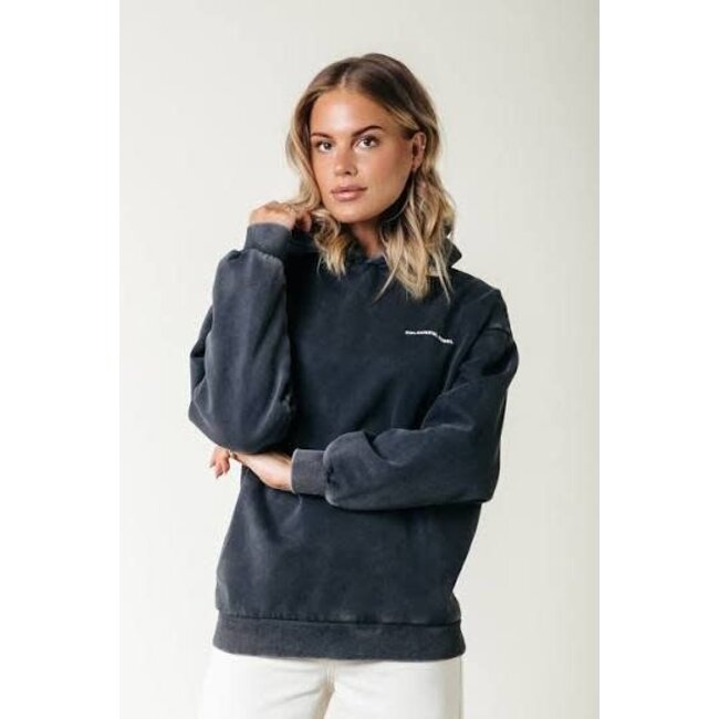 Colourful Rebel concert acid wash clean hoodie
