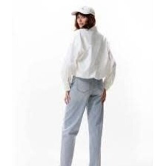 Catwalk Junkie Catwalk Junkie Tuck in blouse - Off white